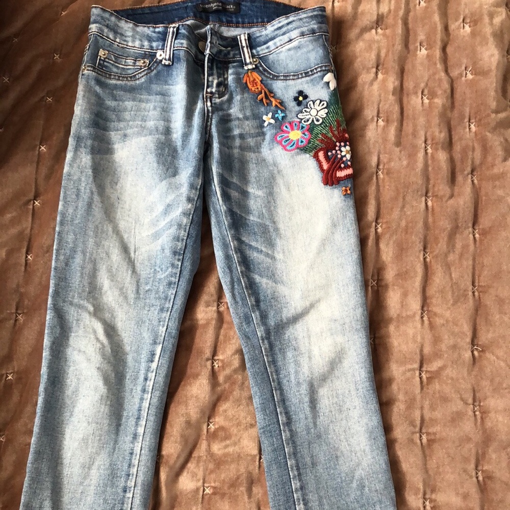 21 black jeans